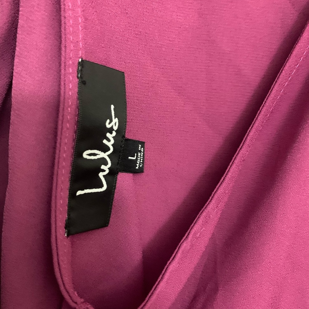 Lulus dip back cami